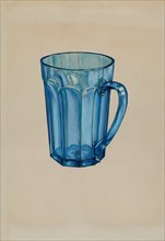 Blue Beer Mug, c. 1936. Creator: Robert Stewart.