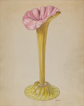 Vase, c. 1936. Creator: Robert Stewart.