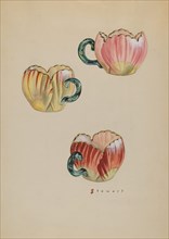 Tulip Cups, c. 1937. Creator: Robert Stewart.