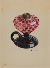 Lamp, c. 1937. Creator: Robert Stewart.