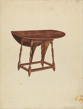 Butterfly Table, c. 1940. Creator: Charles Squires.