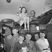 Outing of Laing's London office to Bournemouth, 30/05/1953. Creator: John Laing plc.