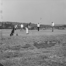 Hadley Wood Golf Club, Enfield, London, 08/06/1970. Creator: John Laing plc.