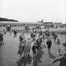 Maryport Primary School, Maryport, Allerdale, Cumbria, 03/09/1952. Creator: John Laing plc.