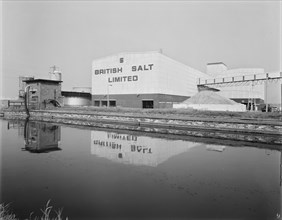 British Salt Factory, Faulkner Lane, Middlewich, Cheshire, 20/09/1971. Creator: John Laing plc.