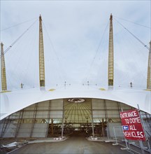 Millennium Dome, Drawdock Road, Greenwich, London, 28/01/1999. Creator: John Laing plc.