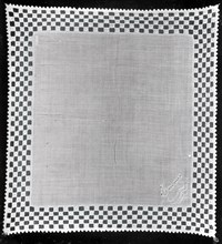 Handkerchief, England, 1875/1900.