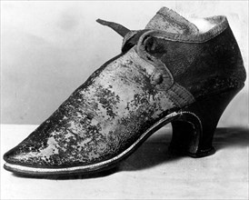Woman's Shoe, England, 1801/25.