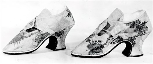 Pair of Shoes, England, c.1750s.