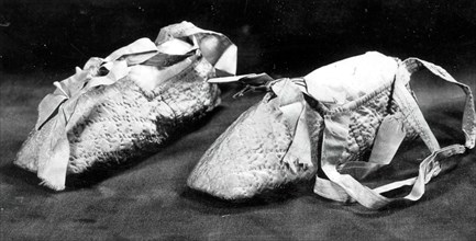 Baby Shoes, England, c.1842.