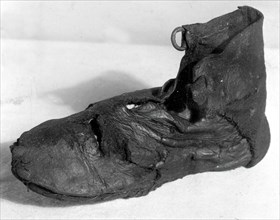 Ankle Boot, England, 16th century.