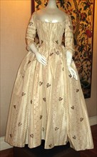 Overgown and Petticoat (Robe à l'anglaise), England, 1765/85.