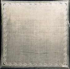 Handkerchief, England, 1840s.