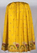 Skirt, France, c. 1785.