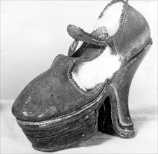 Shoe, France, 18th century.