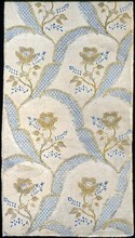 Panel (Intended as Dress Fabric), France, 1760s.