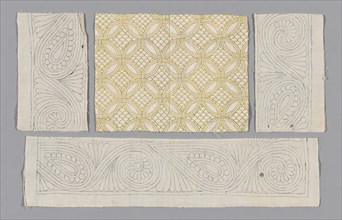 Pillow Sham (Unfinished), England, southern, late 17th/early 18th century.