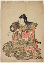 The Hand-Drum Player, from an untitled series of five musicians, 1780s. Attributed to Kitao Shigemasa.