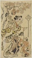 The Actor Iwai Sagenta I, c. 1701. Attributed to Torii Kiyonobu I.