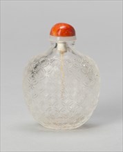 Snuff Bottle with "Cash" Pattern, Qing dynasty (1644-1911), 1750-1800.
