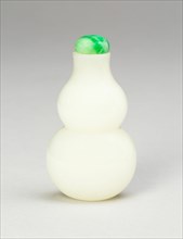 Gourd-Shaped Snuff Bottle, Qing dynasty (1644-1911), 1740-1800.
