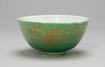 Cup with Peonies, Ming dynasty (1368-1644), Jiajing period (1522-1566).