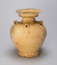 Jar with Six Square Loop Handles, Six dynasties period (220-589) / Southern dynasties (420-589), second half of 5th century.