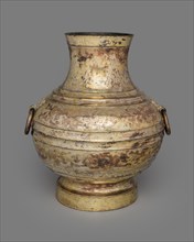 Jar (hu or zhong), Western Han dynasty (206 B.C.-A.D.9).