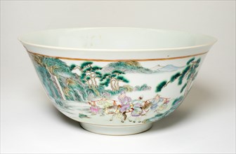 Famille-Rose Bowl, Qing dynasty (1644-1911), 19th century.