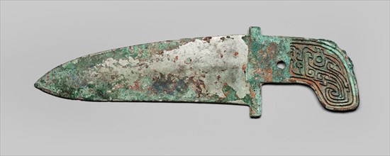 Dagger-Axe (ge), Shang dynasty (1600 - 1046 B.C.).