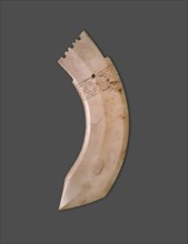 Curved Dagger-Blade (ge), Shang dynasty (c.1600-1046 BC), 13th-11th century B.C.