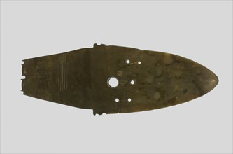Dagger-Blade (Ge), Shang dynasty (c. 1600-1046 B.C.)  reworked later.