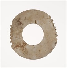 Notched Disc, Shang dynasty (c. 1600-1046 B.C.).