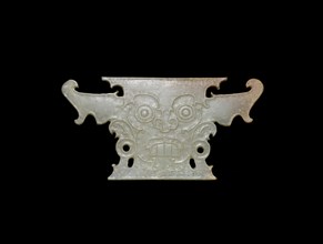 Plaque with Human Head, late Neolithic period, Shejiahe culture, c. 2500/2000 B.C.