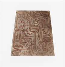 Trapezoidal Plaque, Western Zhou period, 10th/8th century B.C.