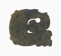 Dragon Plaque, Eastern Zhou dynasty, (c. 770-256 B.C.), c. 7th/6th century B.C.