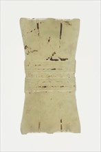 Plaque, Western Zhou dynasty, c. 1045-771 B.C.