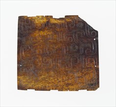 Plaque with Dragon Design, Eastern Zhou period, 8th/7th century B.C.