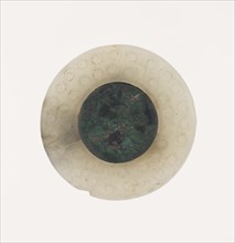 Pommel inlaid with Malachite, Eastern Zhou period, 3rd century B.C.