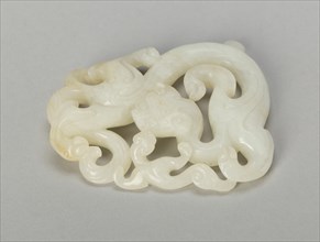 Coiled Dragon, late Ming (1368-1644) or early Qing dynasty (1644-1911), 17th century.
