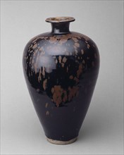 Ovoid Bottle with 'Partridge-Feather' Mottles, Northern Song dynasty (960-1127), 11th/early 12th century.
