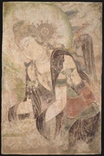 Bodhisattva, Song dynasty, 960-1278. Wall painting, probably from the Cisheng Si (Cisheng temple), Henan province.