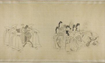 Barbarian Envoys Presenting Tribute, Qing dynasty (1644-1911), c. 1850/1900.