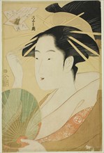 A Selection of Six Flowers - A Parody Rokkasen (Yatsushi rokkasen): Bishop Henjo, c. 1798.