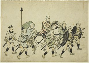 Procession of a Daimyo, c. 1681/84.