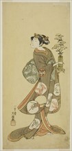 The Actor Yamashita Kyonosuke I in a Female Role, c. 1769.