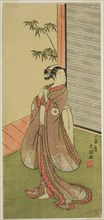 The Actor Iwai Hanshiro IV in a Female Role, c. 1769.