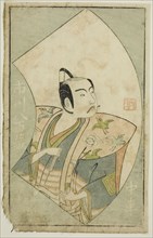 The Actor Ichikawa Yaozo II, from "A Picture Book of Stage Fans (Ehon butai ogi)", 1770.