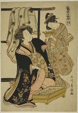 Jurojin, from the series "The Seven Gods of Good Fortune (Adesugata Shichifukujin)", c. 1770/76.