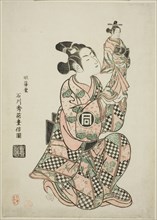 Sanogawa Ichimatsu I as a puppeteer, c. 1749.